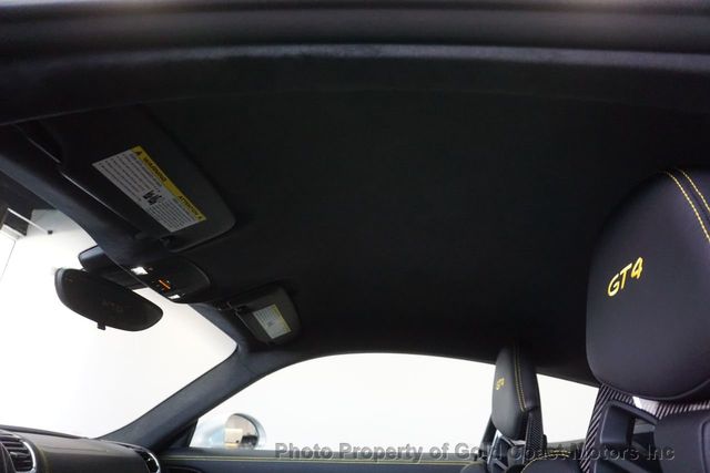 2016 Porsche Cayman *6-Spd Manual* *PCCB* *Carbon Bucket Seats* *Deviated Stitching* - 22027385 - 28