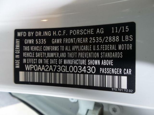 2016 Porsche Panamera 2 - 15400144 - 12