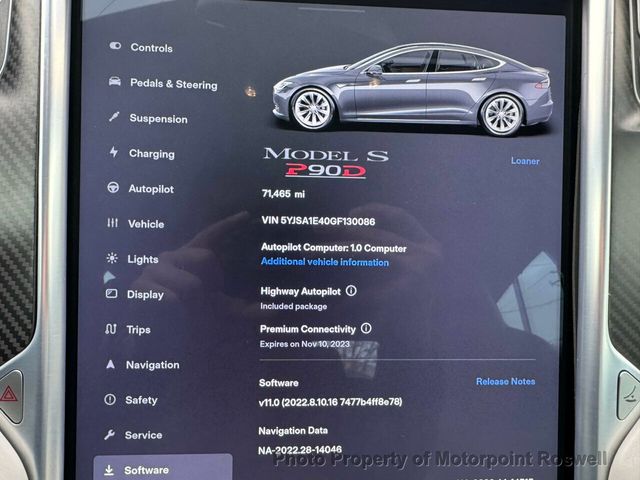 2016 Tesla Model S 2016.5 4dr Sedan AWD P90D - 22143357 - 19