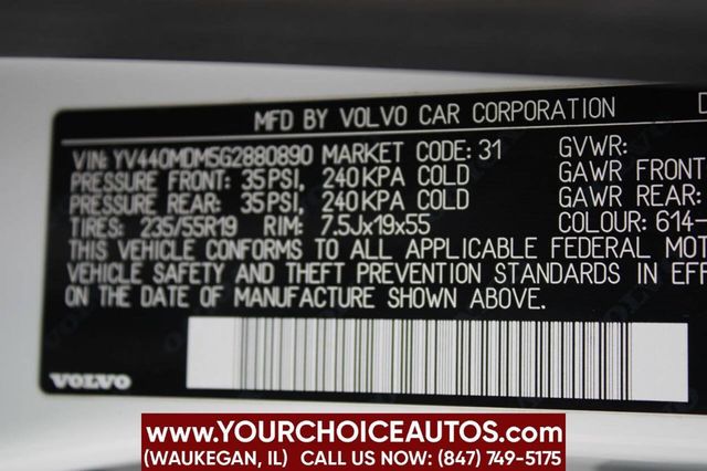2016 Volvo XC60 FWD 4dr T5 Drive-E Platinum - 22802161 - 30