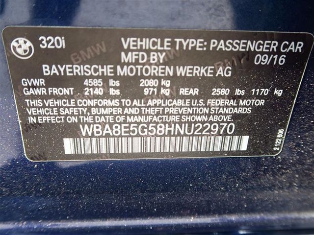 2017 BMW 3 Series 320i xDrive - 17042081 - 31