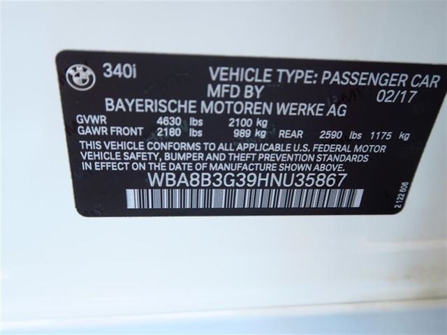 2017 BMW 3 Series 340i - 16998716 - 31