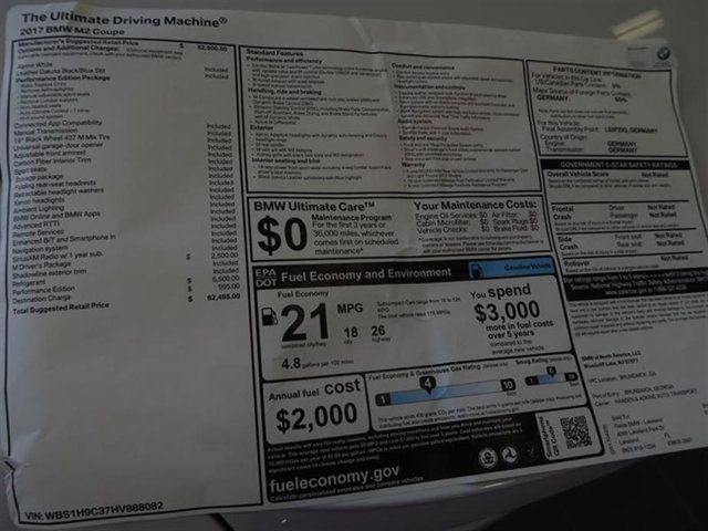 2017 BMW M2 Coupe - 16944361 - 9