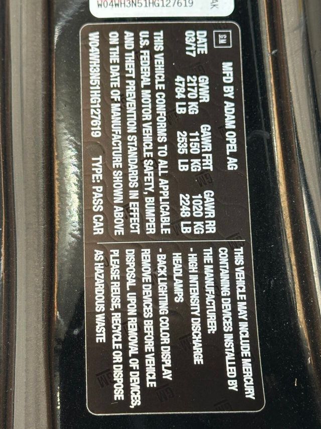 2017 Buick Cascada 2dr Convertible Premium - 22928589 - 21