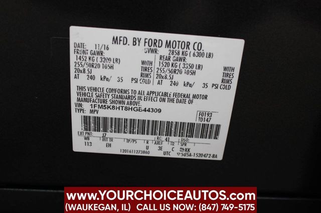 2017 Ford Explorer Platinum 4WD - 22914814 - 37