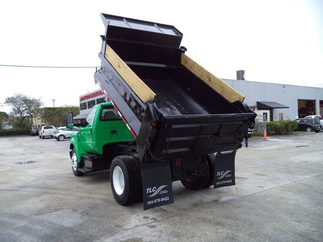 2017 Ford F650 10FT MASON CONTRACTORS DUMP TRUCK..25,950lb GVWR. - 22286899 - 22