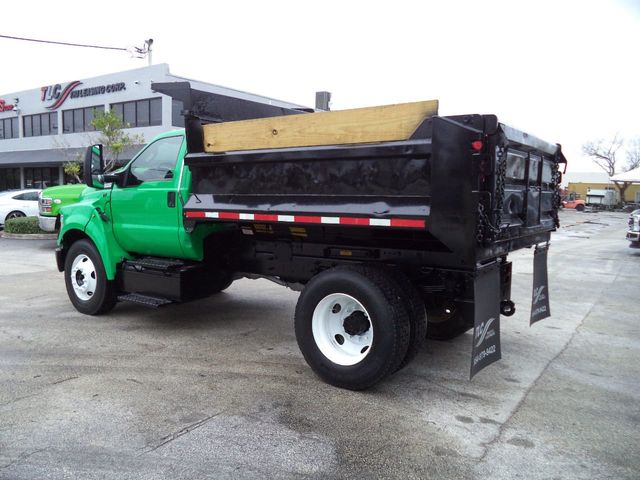 2017 Ford F650 10FT MASON CONTRACTORS DUMP TRUCK..25,950lb GVWR. - 22286899 - 5