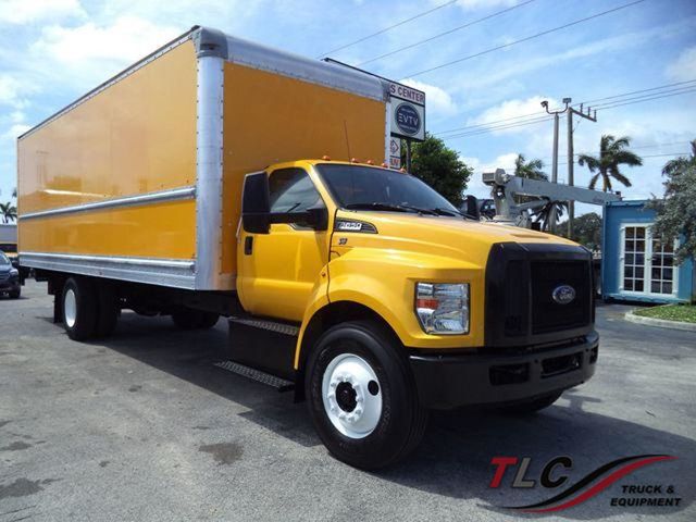 2017 Ford F650 26FT x96x102 DRY BOX TRUCK. CARGO TRUCK. - 22364289 - 0