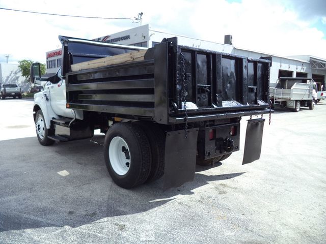 2017 Ford F650 w/ 10ft Dump Truck Steel Trash Dump Body - 22917974 - 11