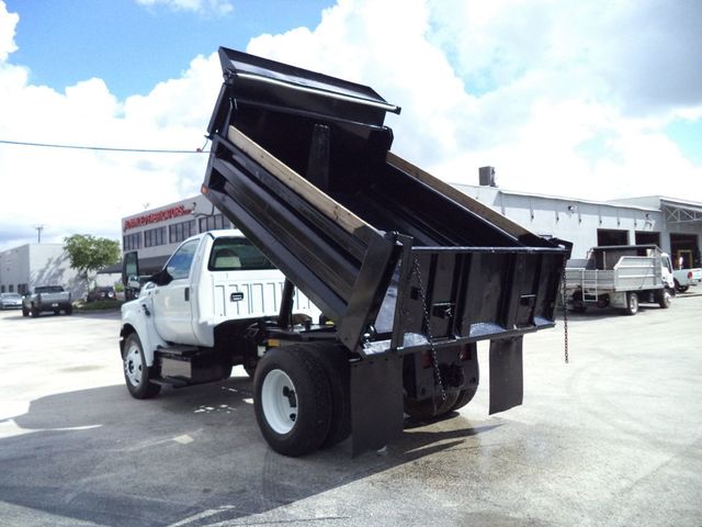 2017 Ford F650 w/ 10ft Dump Truck Steel Trash Dump Body - 22917974 - 12