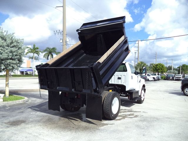 2017 Ford F650 w/ 10ft Dump Truck Steel Trash Dump Body - 22917974 - 14