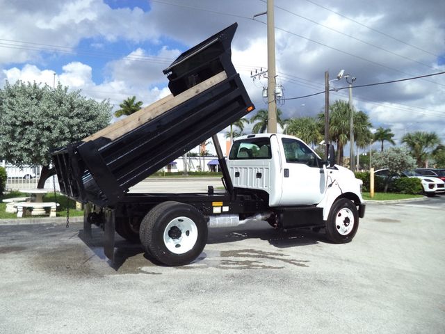 2017 Ford F650 w/ 10ft Dump Truck Steel Trash Dump Body - 22917974 - 15