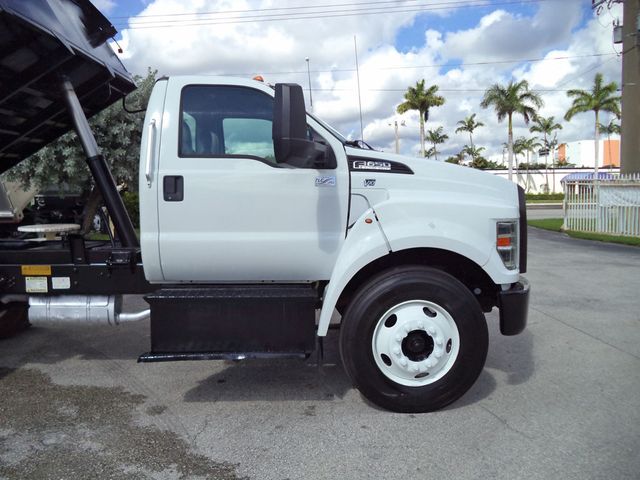 2017 Ford F650 w/ 10ft Dump Truck Steel Trash Dump Body - 22917974 - 25