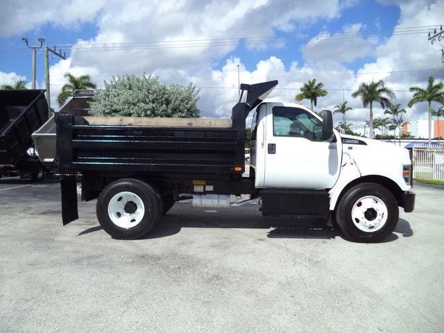 2017 Ford F650 w/ 10ft Dump Truck Steel Trash Dump Body - 22917974 - 7