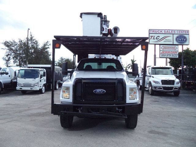 2017 Ford F750 w/ Altec LR756 56 ft  Forestry Bucket - 22940122 - 3