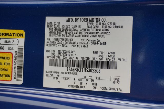 2017 Ford Mustang GT Fastback - 22900400 - 27