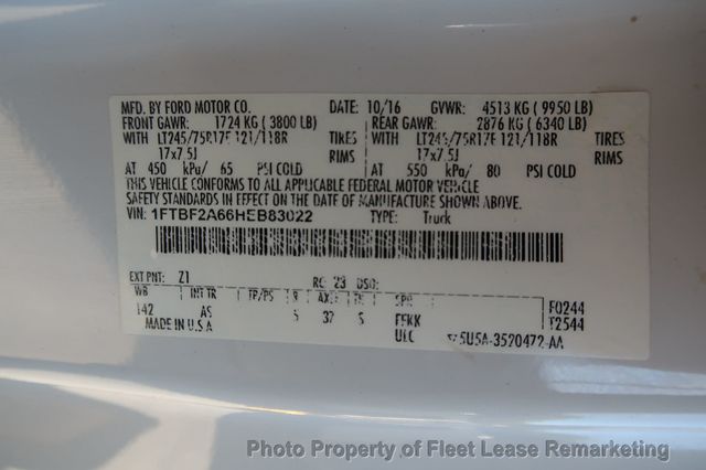 2017 Ford Super Duty F-250 SRW F250SD 2WD Reg Cab Utility Pipe Rack - 22909900 - 13