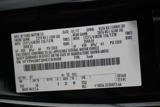 2017 Ford Super Duty F-250 SRW Lariat 4WD Crew Cab 6.75' Box - 22920845 - 34