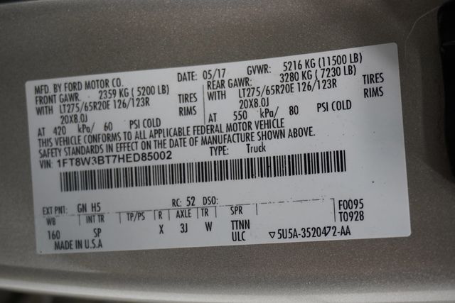 2017 Ford Super Duty F-350 SRW  - 22867809 - 37