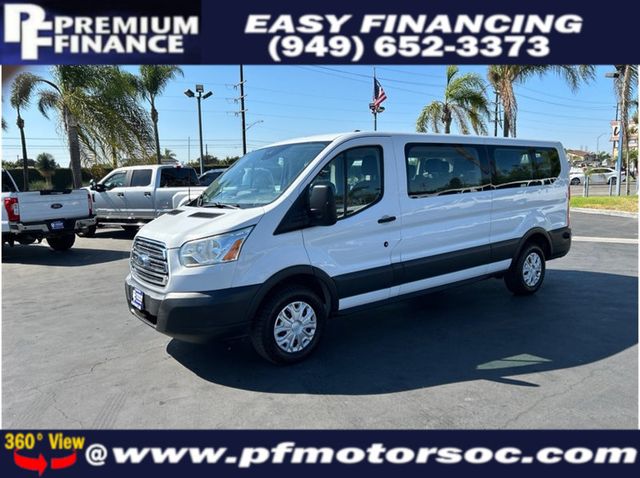2017 Ford Transit 350 Wagon 350 XLT 15 PASSENGER VAN DUAL A/C CLEAN - 22917755 - 0