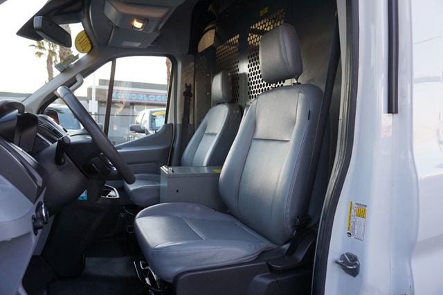 2017 Ford Transit Van T-250, MEDIUM ROOF, LOW MILES, SHELF BIN ORGANIZER,LADDER RACK   - 22938879 - 15