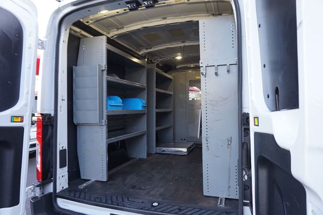 2017 Ford Transit Van T-250, MEDIUM ROOF, LOW MILES, SHELF BIN ORGANIZER,LADDER RACK   - 22938879 - 8