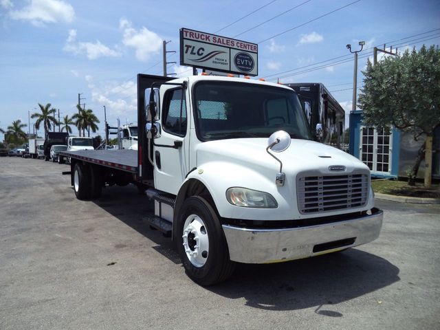 2017 Freightliner BUSINESS CLASS M2 106 AIR RIDE | AIR BRAKES | 26FT FLATBED PLATFORM - 21924599 - 2