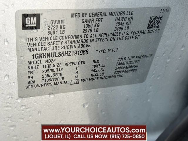 2017 GMC Acadia AWD 4dr SLT w/SLT-1 - 22823488 - 22