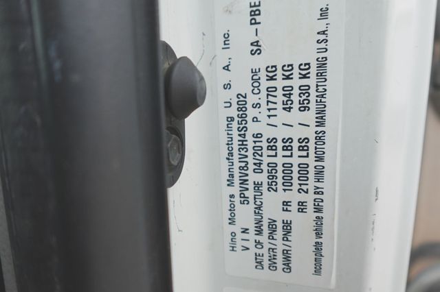 2017 HINO 338D (26ft Reefer with Lift Gate) - 22770909 - 54