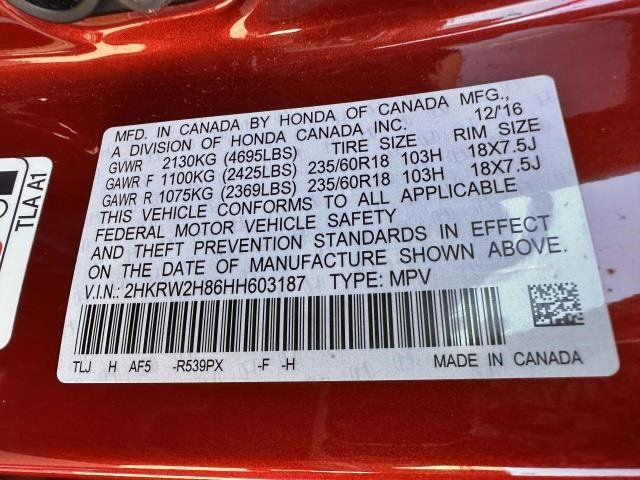 2017 Honda CR-V EX-L AWD - 22306007 - 24