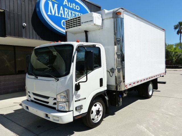 2017 Isuzu NQR 5.2L 4CYL. TURBO DIESEL*TILT CAB*DRW*16FT REFRIGERATED BOX TRUCK - 22807572 - 1