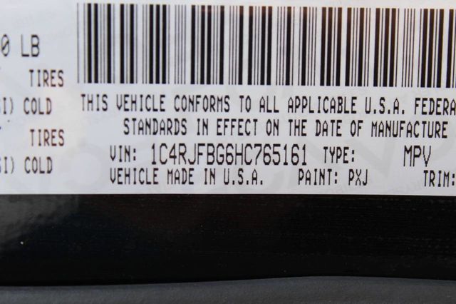 2017 Jeep Grand Cherokee Limited 4x4 4dr SUV - 22898480 - 32