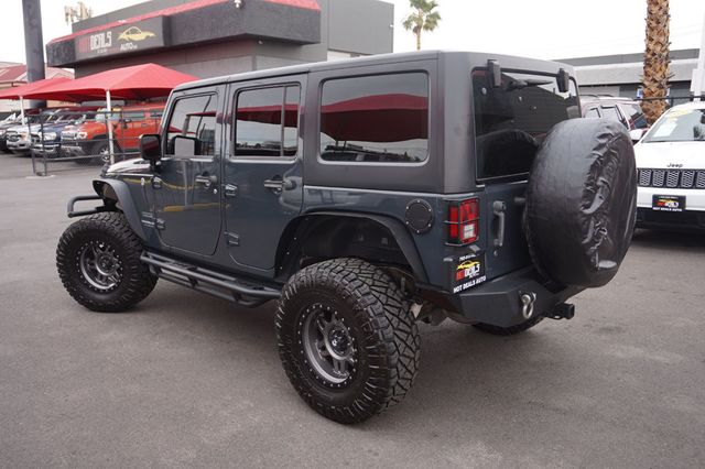 2017 Jeep Wrangler Unlimited LIFTED, SPORT, 4X4, PREMIUM WHEELS, ALL TERRAIN TIRES, HARD TOP - 22905950 - 3
