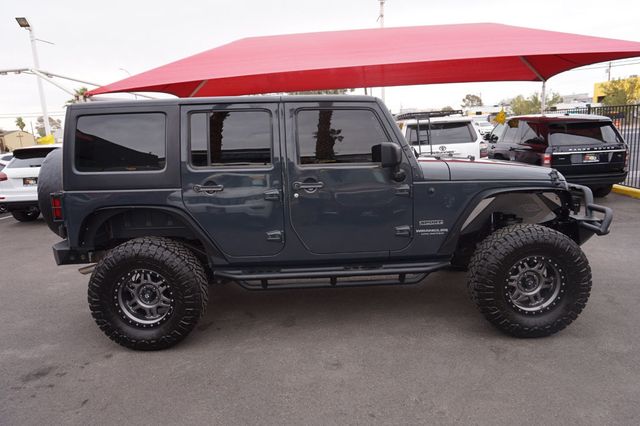 2017 Jeep Wrangler Unlimited LIFTED, SPORT, 4X4, PREMIUM WHEELS, ALL TERRAIN TIRES, HARD TOP - 22905950 - 4