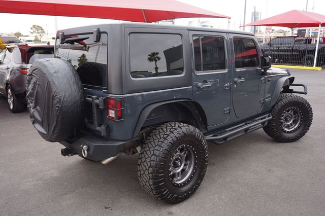 2017 Jeep Wrangler Unlimited LIFTED, SPORT, 4X4, PREMIUM WHEELS, ALL TERRAIN TIRES, HARD TOP - 22905950 - 5