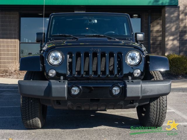 2017 Used Jeep Wrangler Unlimited Smoky Mountain 4x4 At Sunvertibles