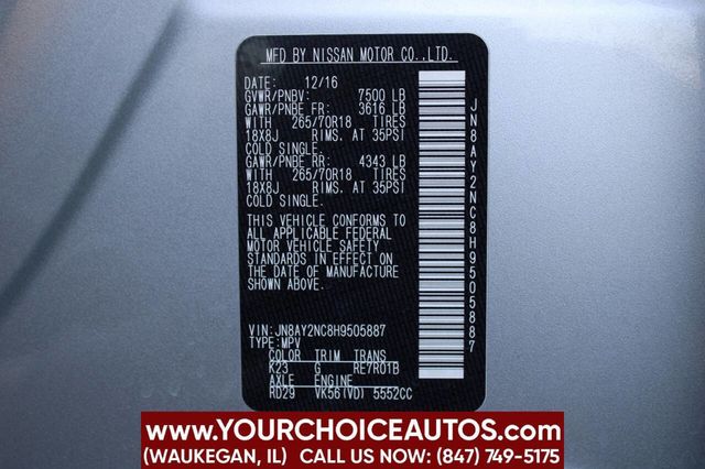 2017 Nissan Armada 4x4 SV - 22882720 - 33