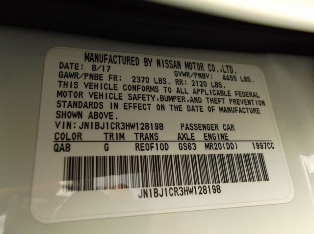 2017 Nissan ROGUE SPORT AWD. NAVIGATION  ONE OWNER  BLIND SPOT MONITOR  HEATED SEATS - 20603032 - 38