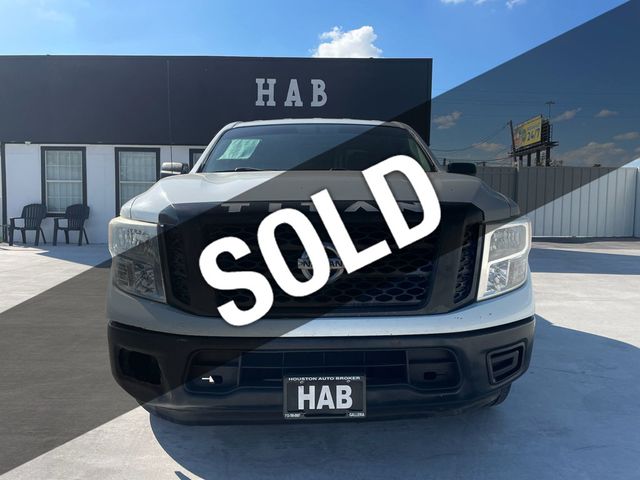 2017 Nissan Titan 4x2 Crew Cab S - 22919037 - 0
