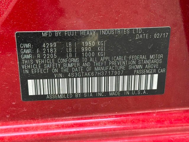 2017 Subaru Impreza 2.0i Sport 5-door CVT - 22880358 - 16