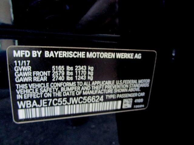 2018 BMW 5 Series 540i xDrive - 22424207 - 41