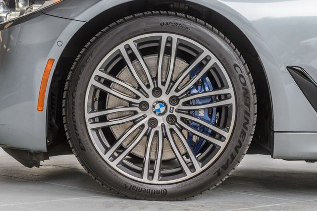 2018 BMW 5 Series 540i xDRIVE M SPORT BLUESTONE METALLIC ON COGNAC BROWN GORGEOUS - 22391333 - 12