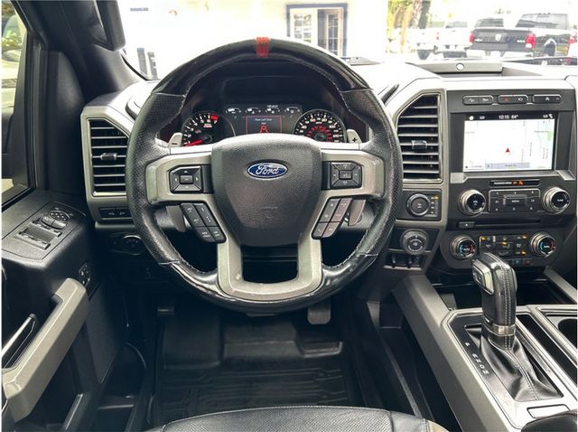 2018 Ford F150 SuperCrew Cab RAPTOR 4X4 NAV BACK UP CAM DUAL SUN ROOF CLEAN - 22928676 - 17