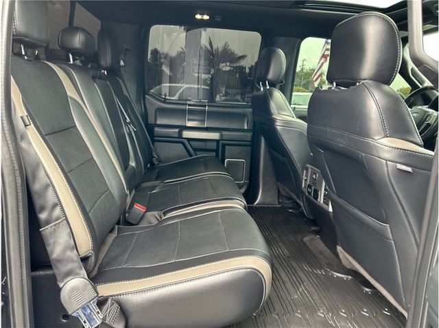 2018 Ford F150 SuperCrew Cab RAPTOR 4X4 NAV BACK UP CAM DUAL SUN ROOF CLEAN - 22928676 - 19