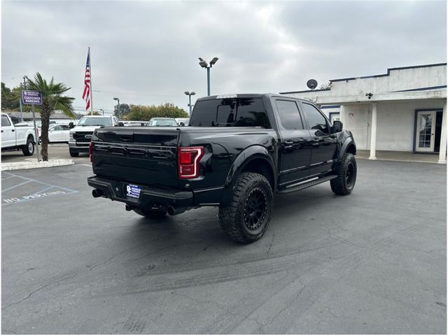 2018 Ford F150 SuperCrew Cab RAPTOR 4X4 NAV BACK UP CAM DUAL SUN ROOF CLEAN - 22928676 - 4
