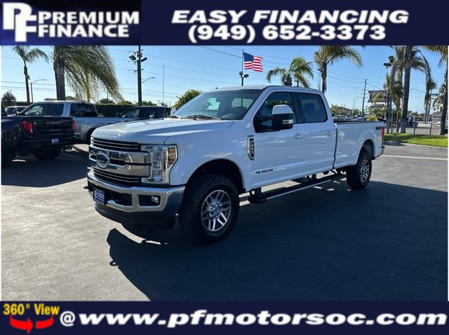 2018 Ford F250 Super Duty Crew Cab LARIAT LONG BED 4X4 DIESEL NAV BACK UP CAM - 22879101 - 0