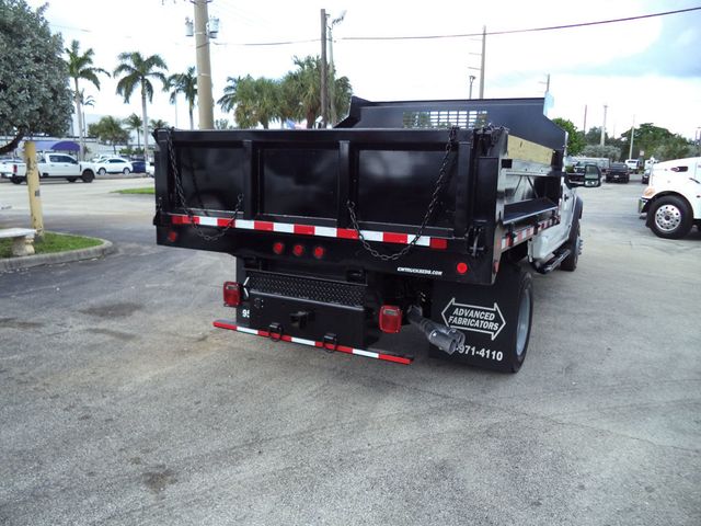 2018 Ford F550 w/ NEW 10ft Dump Truck Steel Mason Dump Body - 22929542 - 9