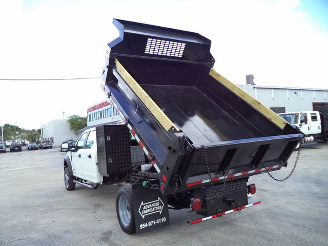 2018 Ford F550 w/ NEW 10ft Dump Truck Steel Mason Dump Body - 22929542 - 23