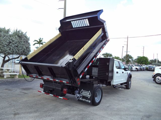 2018 Ford F550 w/ NEW 10ft Dump Truck Steel Mason Dump Body - 22929542 - 25
