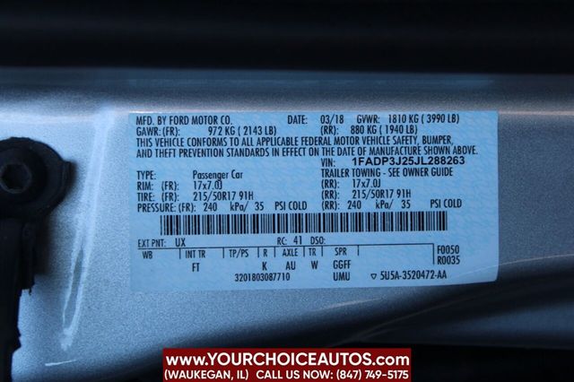 2018 Ford Focus Titanium Sedan - 22353494 - 27